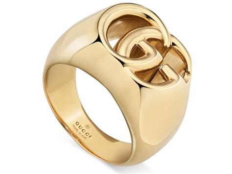 anello gucci uomo oro